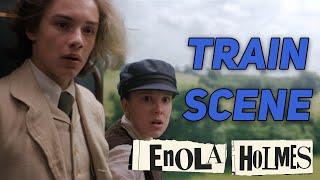 Train Scene Enola & Tewksbury Meet  Enola Holmes 1080p