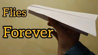 How To Make A Paper Plane That Flies Forever  Paper Plane That Flies Far