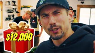 Parker Schnabel Surprises Crew Member With A Birthday Gift $12000  GOLD RUSH