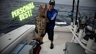 My First Black Grouper Ever Personal Best