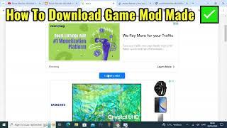 How To Download Game Mod  From The Website Snapcrux 
