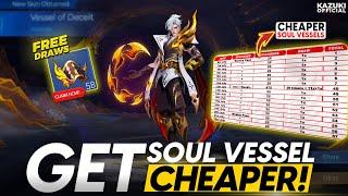 HOW TO GET YOUR SOUL VESSELS SKINS AT THE CHEAPEST COST POSSIBLE  HANABI  & AAMON NEW SKIN SERIES