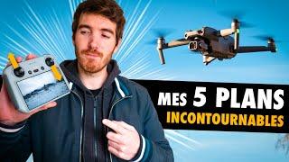 Les 5 PLANS DRONE que je trouve INCONTOURNABLES 