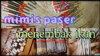 Macam mata paser ikan dari kaliber 45 sampai 13mm  paser mania PART 1