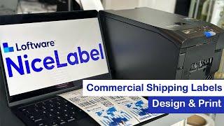 Commercial Shipping Labels Design & Print