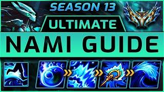 NAMI ULTIMATE GUIDE  Season 13 2023  TIPS & TRICKS COMBOS GAMEPLAY STRATEGY  Zoose