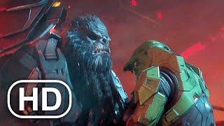 Halo Infinite Master Chief Vs Atriox Fight Scene 4K ULTRA HD