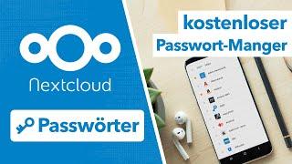 Kostenloser Password-Manager in der Cloud + App - Nextcloud Passwords