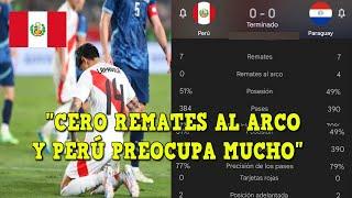 PRENSA PERUANA REACCIONA A PERU vs PARAGUAY 0-0 HOY - Reacciones Periodistas Peruanos