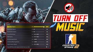 How to Turn Down the Main Menu Music in CS2 on PC  How to Stop CS2 Main Menu Theme on PC