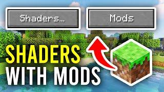 How To Use Shaders With Mods In Minecraft - Full Guide