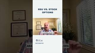 RSU vs Stock Options #shorts #stockmarket #investing #wealthmanagement