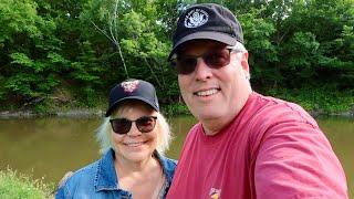 Let’s Take A Walk Over The Croswell Swinging Bridge Croswell Michigan