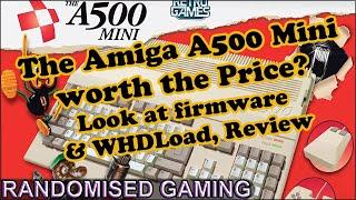Is the A500 Mini Amiga worth the price? Look at the firmware games & WHDload mini review HD