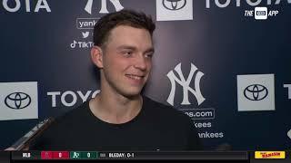 Ben Rice on his first career HR