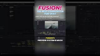 Is Fusion the Best Compositor for VFX? #shorts #vfx #filmmaking #cgi