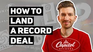 How to Get a Record Deal in as an Unsigned Artist  Band