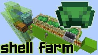 Easy AFK Turtle Shell Farm Automatic  Minecraft