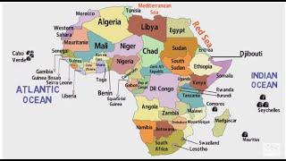 African Countries and Their LocationAfrica Political MapAfrica ContinentList of African Countries