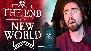 Is New World Shutting Down?  Asmongold Reacts