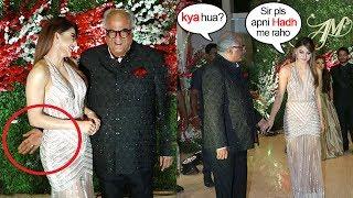 Urvashi Rautela Gets EMBARASSED By Boney Kapoors SH0CKING Behaviour At Wedding Function