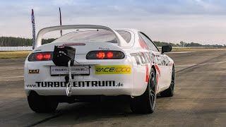 1000+ HP 12 Mile DRAGRACE Toyota Supra  Nissan GT-R  Golf MK2 R33 Turbo  Porsche 991 Turbo S