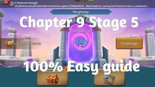 Lords mobile Vergeway chapter 9 Stage 5Lords mobile Vergeway chapter 9 Stage 5 easiest guide
