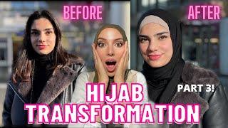 NON HIJABIS TRYING THE HIJAB FOR THE FIRST TIME PART 3 with a surprise