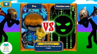 PRO vs HACKER in Tournament INSANE Mode  Stick War Legacy Mod  Stick3Apk