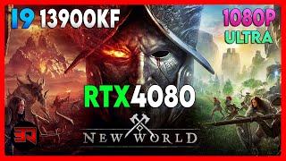 RTX 4080 - I9 13900KF - NEW WORLD - ULTRA - 1080P