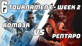 6 Siege  Year Zero Tournament - Week 2 PentaPo VS Bomb3r