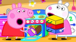 Peppa Runs a Clubhouse Takeaway   Peppa Pig Official Full Episodes