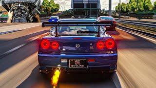 Best 806HP Nissan Skyline R34 GT-R Mod - Assetto Corsa  Moza R9