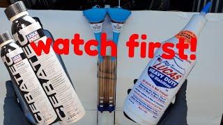 Liqui moly ceratec vs Lucas oil stabilizer