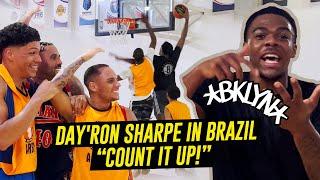 DAYRON SHARPE VEIO RACHAR NO BRASIL - from Brooklyn Nets NBA to Ibirapuera