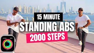 Indoor Walking Workout  Standing Abs  Low Impact