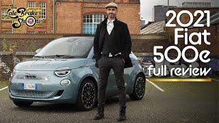 New 2021 Fiat 500 e EV drive review  The Late Brake Show