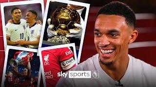 Ballon DOr or trophy with England?   Trent Alexander-Arnold The Sticker Book Challenge