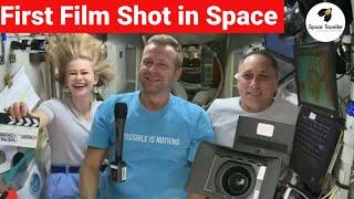 Russian Film The Challenge Shooting Start on Space Station.First Film Crew in ISS.