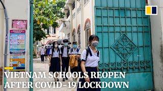 Vietnam’s children return to class after three-month closure for coronavirus lockdown