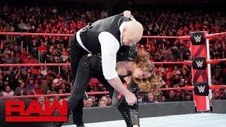 Ronda Rousey drops Baron Corbin Raw Nov. 12 2018