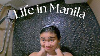 Life in Manila  spin class & pilates drive thru date shower routine mini golf