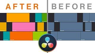 DAVINCI RESOLVE Clip Colors - Get Organized and EDIT FASTER