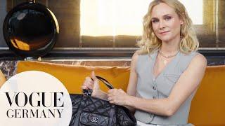 Diane Kruger öffnet ihre Tasche – mit PEZ-Hase & Lieblingsbecher  In the Bag  VOGUE Germany & WMF