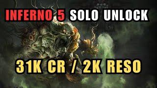 INFERNO 5 unlocked SOLO  Day1 Splintered Souls Diablo Immortal