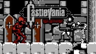 Castlevania Red Stained  Full Game  Black & White Romhack  No Commentary