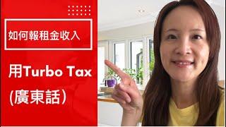 如何在 Turbo Tax 中輸入租金收入