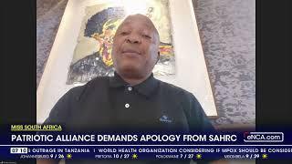 Miss South Africa  Patriotic Alliance demands apology from SAHRC