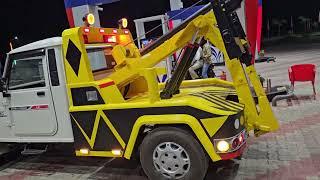 car tow sistam fabrication wrecker bolaro pic manufacturer by Kamal crane ambala haryana