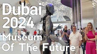 Dubai 4K Inside the MUSEUM OF THE FUTURE Full Walking Tour 